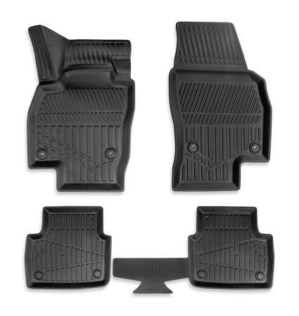 Accesorii pentru interior - Set covorase auto din cauciuc tip tavita SKODA SCALA 2019+