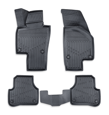 Accesorii pentru interior - Set covorase auto din cauciuc tip tavita  VW PASSAT B6 2005-2010