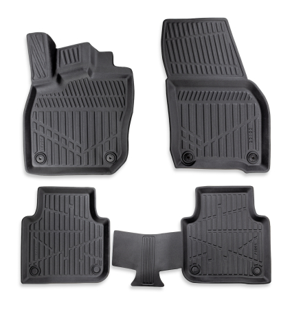 Set covorase auto din cauciuc tip tavita 3D pentru VW TAYRON II 2024+