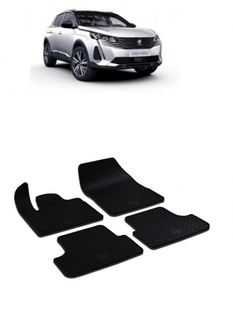 Peugeot - Set covorase cauciuc PEUGEOT 3008 3D (2017-2022)