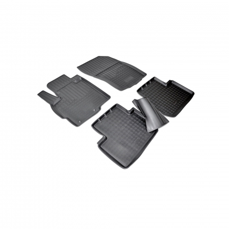 Mitsubishi - Set Covorase cauciuc stil tavita MITSUBISHI OUTLANDER II 2006 - 2018