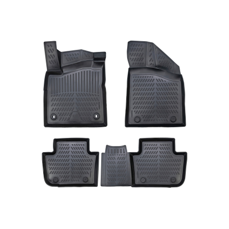 Covorase auto dedicate din cauciuc - Set Covorase cauciuc tavita compatibile MG4 EV 2022-2024