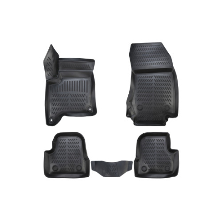 Accesorii pentru interior - Set Covorase cauciuc tavita compatibile Opel Corsa F Hybrid 2019-2025