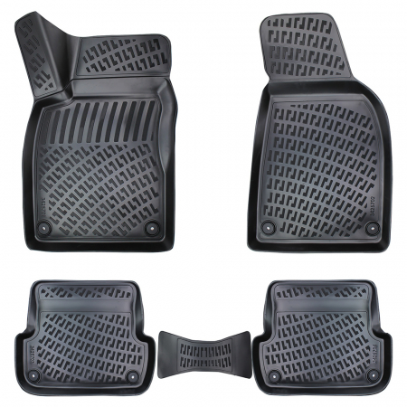 Set covorase cauciuc tip tavita Audi A4 B7  (2004-2008) [1]