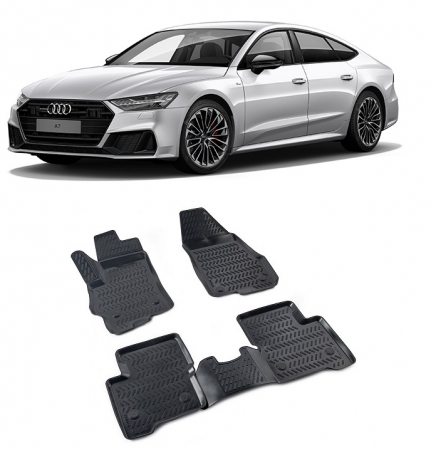 Audi - Set covorase cauciuc tip tavita Audi A7 (2010-2019)