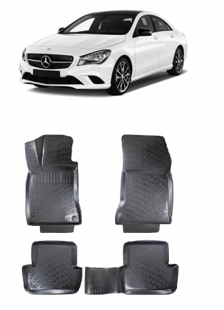 Mercedes - Set covorase cauciuc tip tavita MERCEDES-BENZ  CLA (C117) (2013-2019)