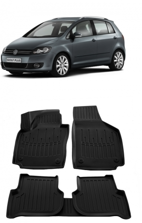 Volkswagen - Set covorase cauciuc tip tavita VW Golf Plus (2005-2014)