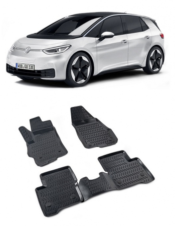 Volkswagen - Covoare cauciuc stil tavita VW ID3 (2019-2022)