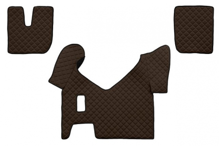 Set covorase piele ecologica truck IVECO STRALIS (2013-2022) Maro [1]