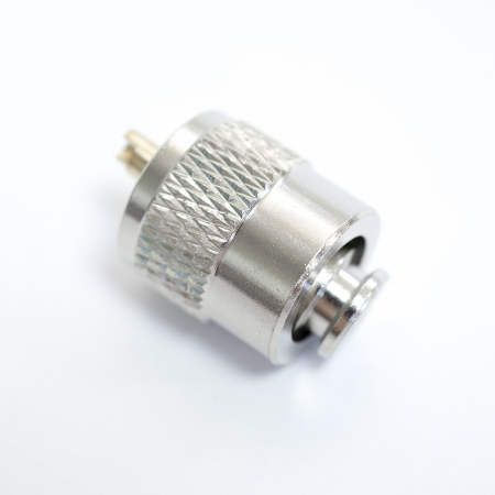 Set cu 10 bucati mufa PNI PL259 short pentru cablu RG58 cu pin central aurit 6 mm [3]