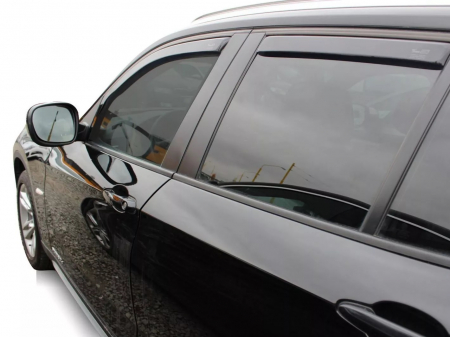 Set Paravanturi auto geamuri fata si spate pentru BMW X1 (E84) 2011-2013 Facelift [3]