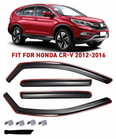 Paravanturi - Set Paravanturi auto geamuri față și spate, pentru HONDA CRV 2011-2016