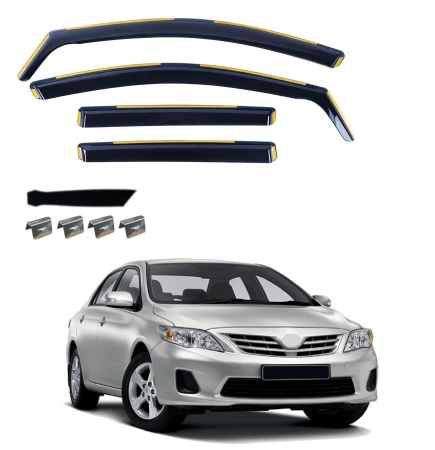 Toyota - Set Paravanturi auto  fata si spate pentru TOYOTA COROLLA X 2006-2012