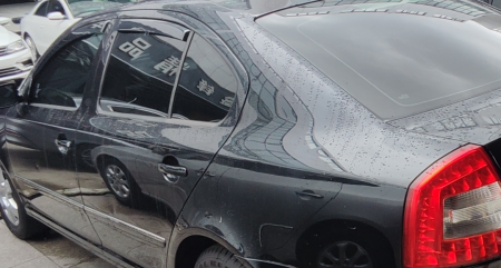 Set de 4 Paravanturi auto geamuri față și spate, pentru SKODA OCTAVIA SEDAN Mk2 2004-2013 [1]