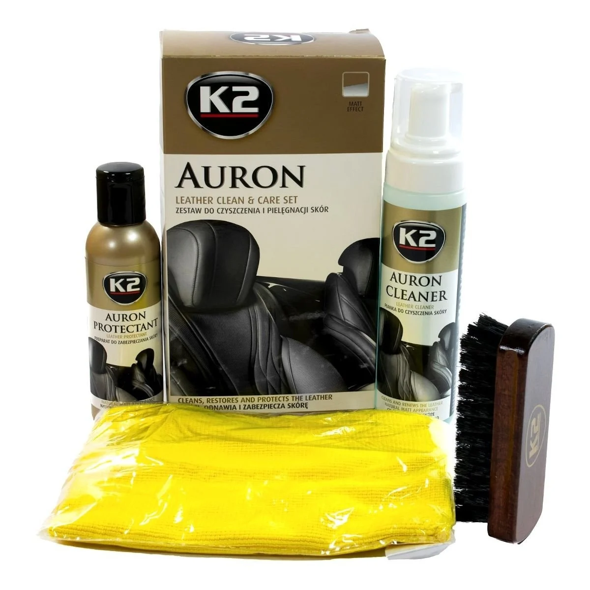 Set de curățare și întreținere piele Auron K2 [3]