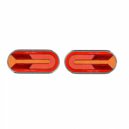 Noutati Real Auto - Set Lampi Spate LED  4 functii, Semnalizare Dinamica, Stanga si Dreapta