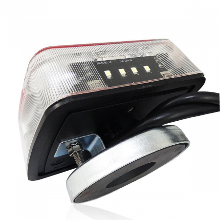 Set stopuri LED cu cinci funcții 12V cu magnet și cablu 7,5m pentru remorci, platforme, rulote și altele. [7]