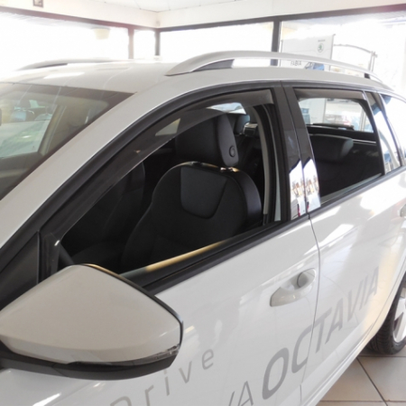 Paravanturi - Set deflectoare aer fata; spate Skoda Octavia (2013- )