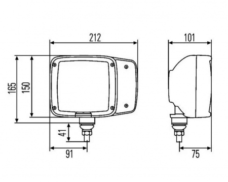 Set Faruri cu halogen cu indicator, scurte si lungi stanga si dreapta 2 buc [14]