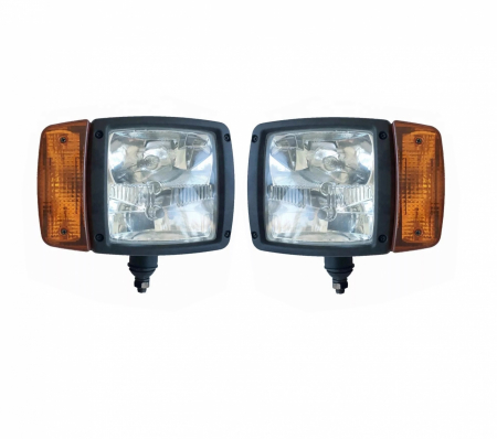 Noutati Real Auto - Set Faruri cu halogen cu indicator, scurte si lungi stanga si dreapta 2 buc