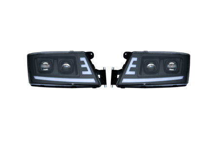 Accesorii Camioane - Set faruri LED 24V stanga + dreapta cu DRL pentru MAN TGX / TGS / TGL OEM 8125106496 / 8125106497