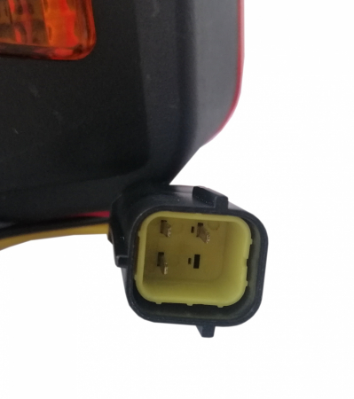 Set faruri LED intermitent, potrivite pentru tractor, mașină de recoltat, excavator, plug de zăpadă, etc. - 4 diode (12W, 1000 lm pentru fiecare lumină) [10]