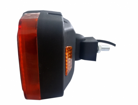 Set faruri LED intermitent, potrivite pentru tractor, mașină de recoltat, excavator, plug de zăpadă, etc. - 4 diode (12W, 1000 lm pentru fiecare lumină) [13]