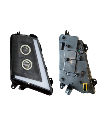 Set faruri LED stanga + dreapta cu faza scurta, faza lunga si lumini de zi DRL pentru VOLVO FH4 / FM4 2012+ ОЕМ 21221130, 22239219, 22239254, 21221135, 22239217, 22239253 [4]