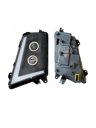 Set faruri LED stanga + dreapta cu faza scurta, faza lunga si lumini de zi DRL pentru VOLVO FH4 / FM4 2012+ ОЕМ 21221130, 22239219, 22239254, 21221135, 22239217, 22239253 [1]