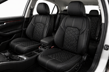 Volkswagen - Set Huse Auto din piele ecologica compatibile  VW PASSAT B7 (2011-2014)