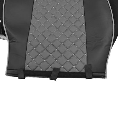 Set huse din piele ecologica pentru DAF XF 106 (2015-2021) Gri/Negru [8]