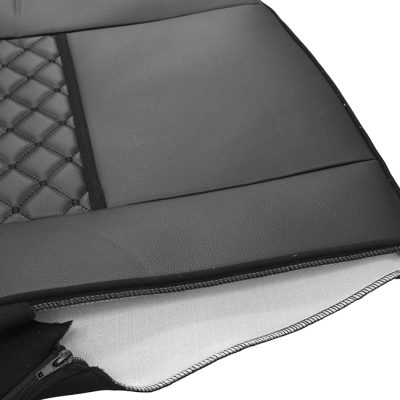 Set huse din piele ecologica pentru DAF XF 106 (2015-2021) Negru [3]