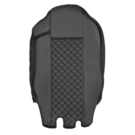 Set huse din piele ecologica pentru IVECO STRALIS S-WAY (2021-2025)  Negru [2]