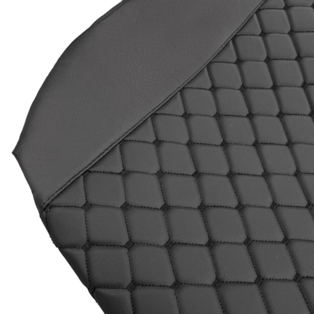 Set huse din piele ecologica pentru IVECO STRALIS S-WAY (2021-2025)  Negru [4]