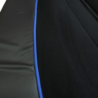 Set huse din piele ecologica pentru MAN TGX 2015–2021 - Albastru/Negru [6]