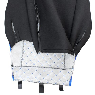 Set huse din piele ecologica pentru MAN TGX 2021-2025 - Albastru/Negru [5]