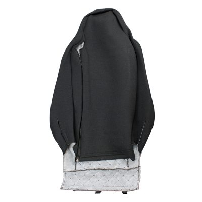 Set huse din piele ecologica pentru MAN TGX 2021-2025 Gri/Negru [5]