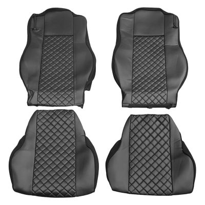 Set huse din piele ecologica pentru MERCEDES ACTROS MP4 (2015-2021) Negru [2]