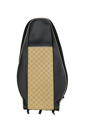 Set huse din piele ecologica pentru VOLVO FH12 (2016-2020) Bej/Negru [5]