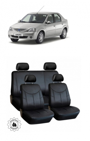 Dacia - Set huse piele ecologica compatibile Dacia Logan 2004-2012