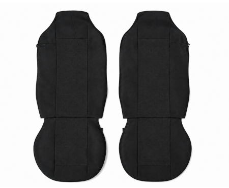 Set huse scaun auto pentru camion MAN TGA, TGL, TGX, TGS, negru [2]