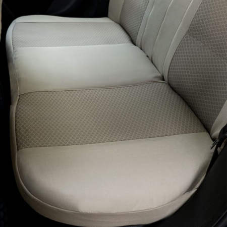 Set huse scaune bej piele si textil BMW X3 2003 - 2010 (bancheta fractionata) [5]