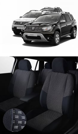 Dacia - Set huse Scaun DACIA Duster 2010- 2017 bancheta fractionata