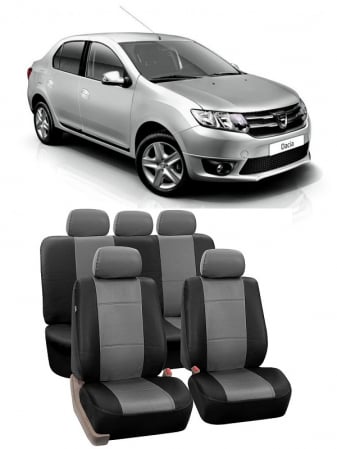 Dacia - Set huse scaun DACIA Logan II cusatura speciala AIRBAG