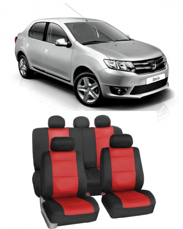 Dacia - Set huse scaun DACIA Logan II cusatura speciala AIRBAG