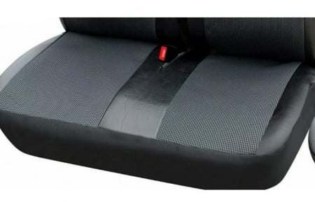 Set Huse Scaune din piele si textil Mercedes Sprinter 3 locuri 2+1 (2000-2006) [5]