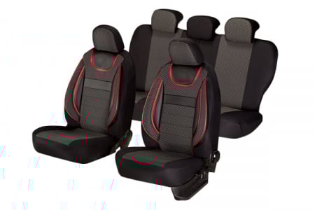 Set Huse Scaune  piele si textil Skoda Octavia  OCTAVIA III (2012-2020) [4]