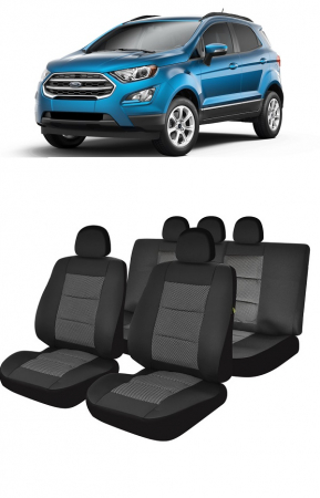 Ford - Set huse Scaune  textil  FORD Ecosport 2018-2023  bancheta fractionata