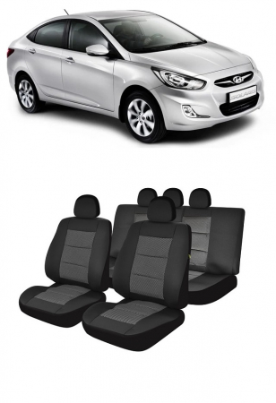 Hyundai - SET HUSE SCAUN HYUNDAI ACCENT Solaris  2010-2015  (BANCHETA FRACTIONATA)