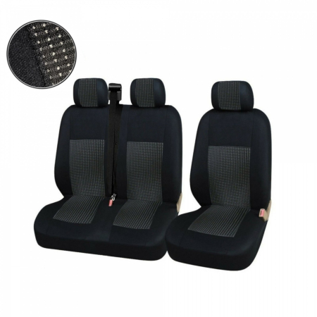 Set Huse Scaune  Mercedes Sprinter 3 locuri 2+1 (2000-2014) [2]